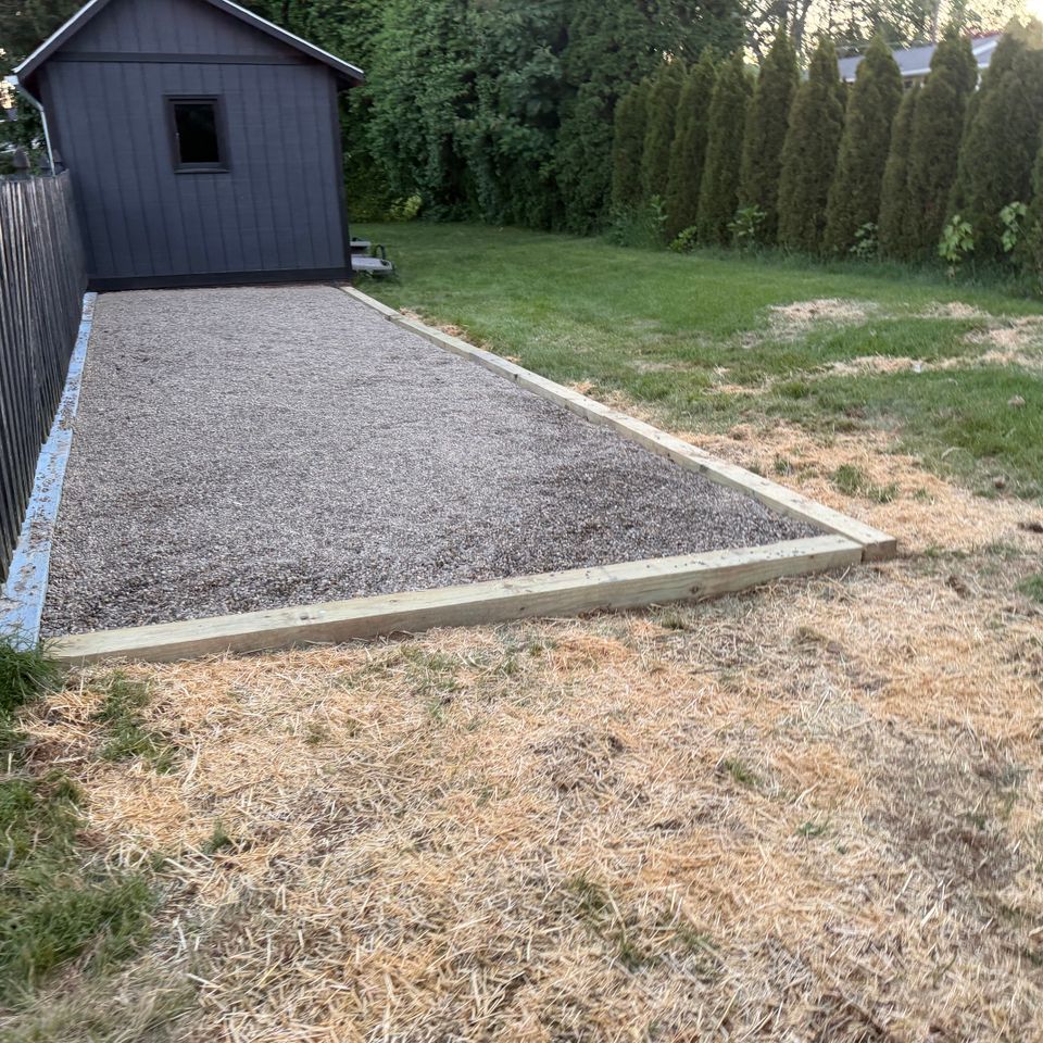 Patio job regrading work power washing mulching  1781095391615 3 img 7150