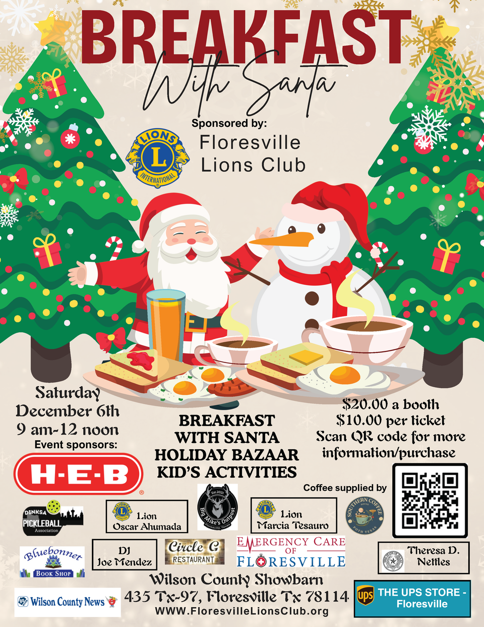 Breakfast with santa