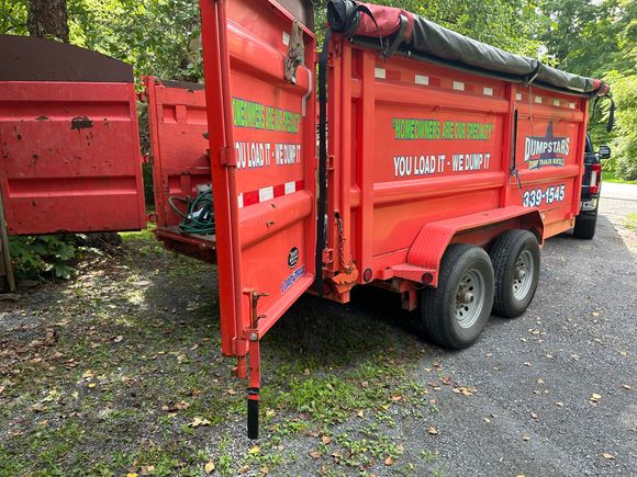 Dumpstar Dump Trailer Rentals roll off unit