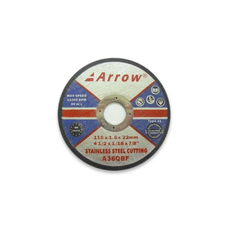 Arrow stainless steel cutting disc