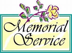 Memorial service