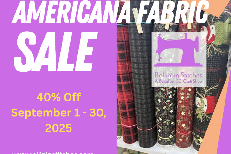 Americana fabric sale