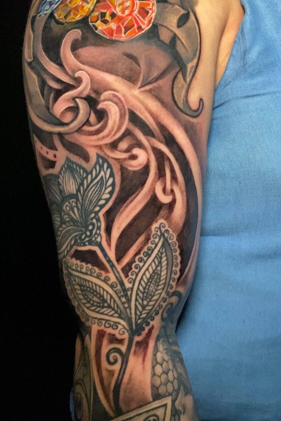 Adrian gemstone background