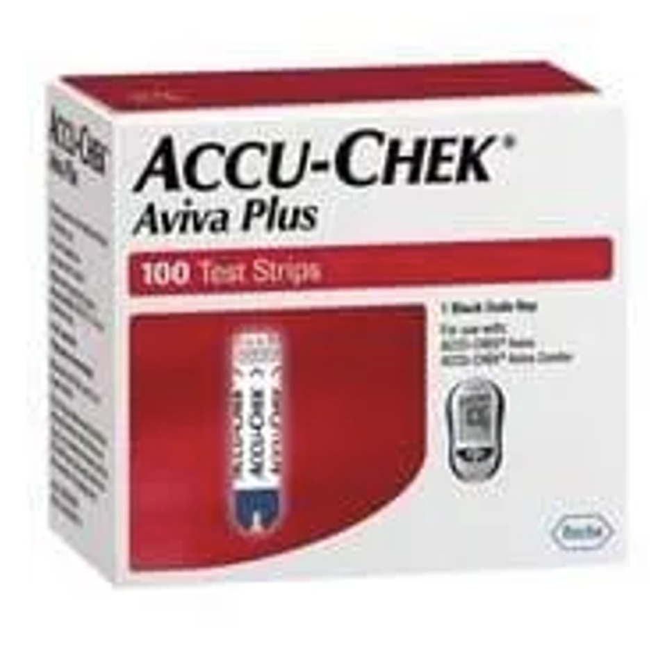AccuChek Aviva Plus - 100ct & 50ct