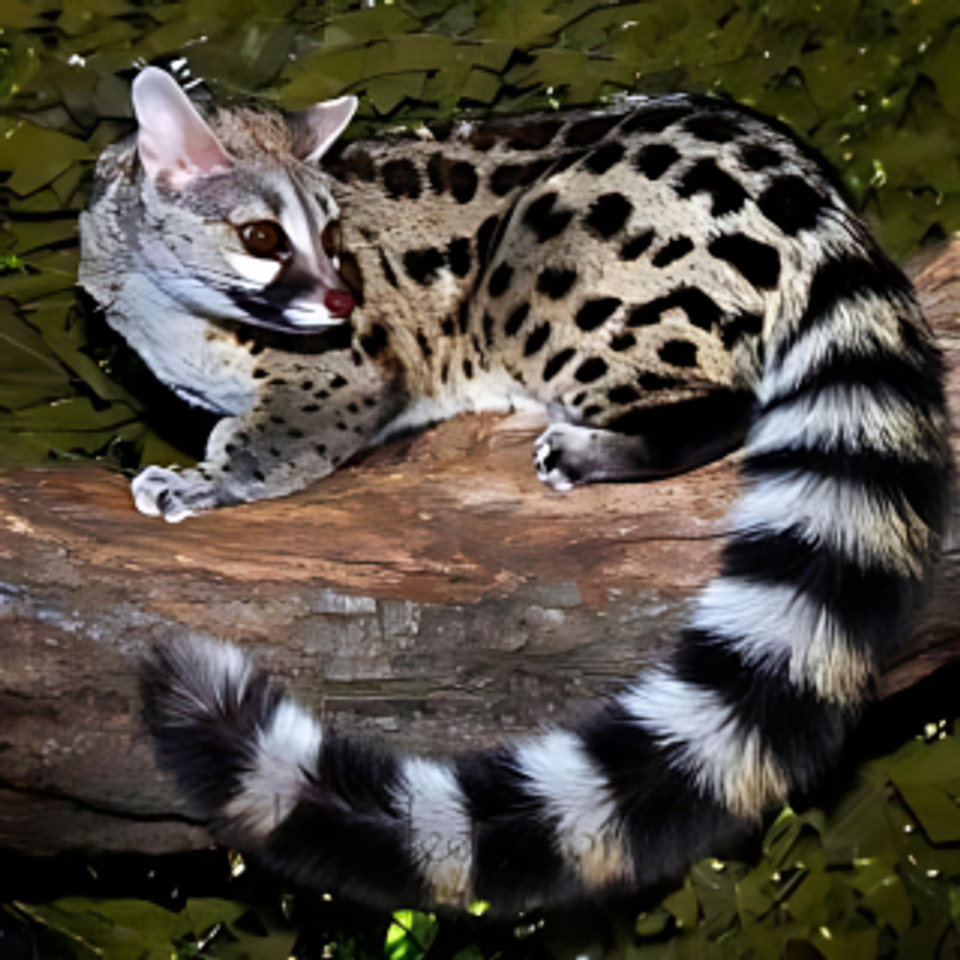 Small or large spotted genet