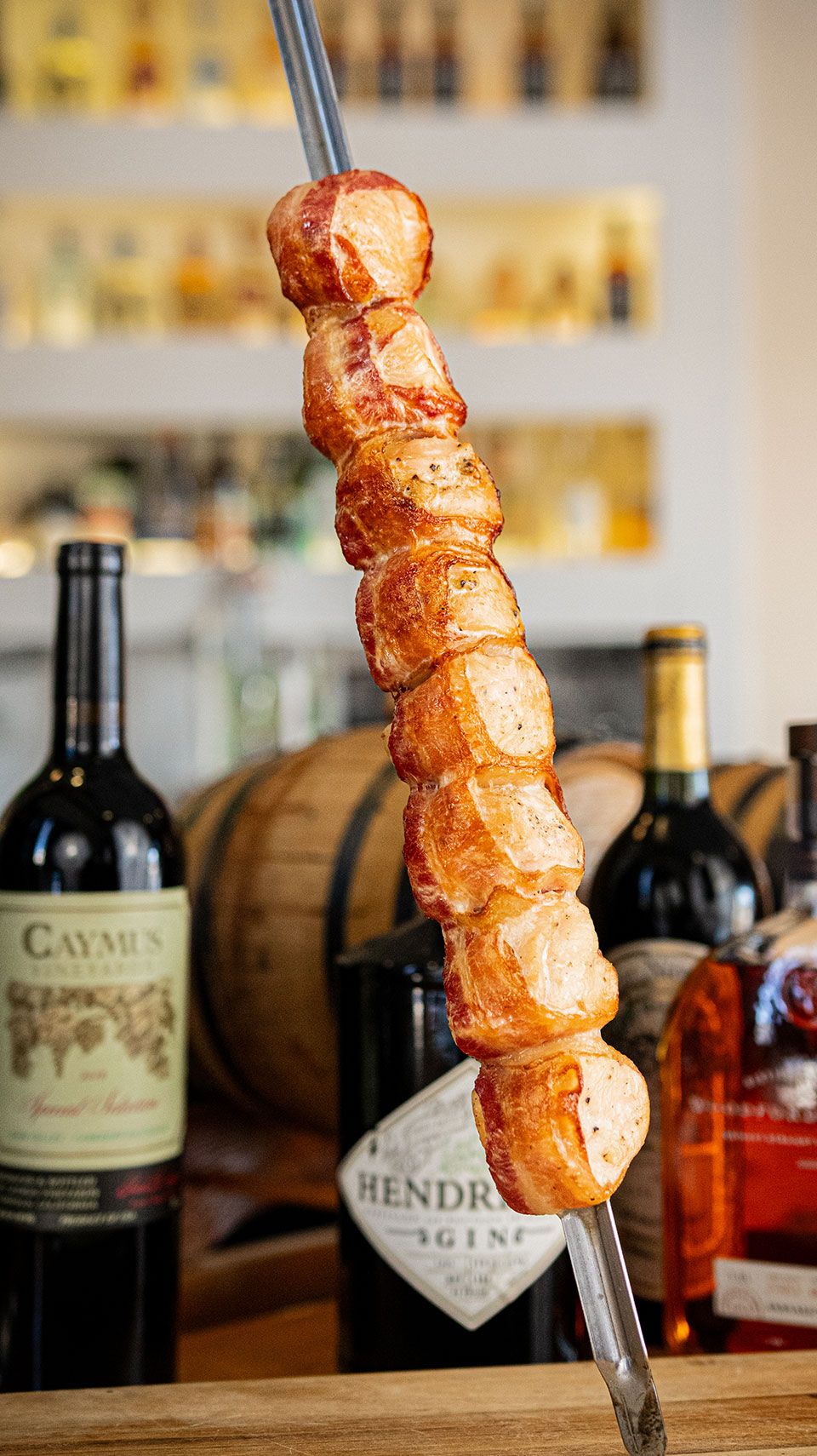 Chicken with bacon