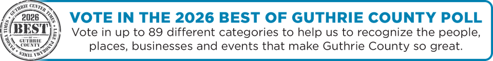 Best of guthrie county 2026 banner ad