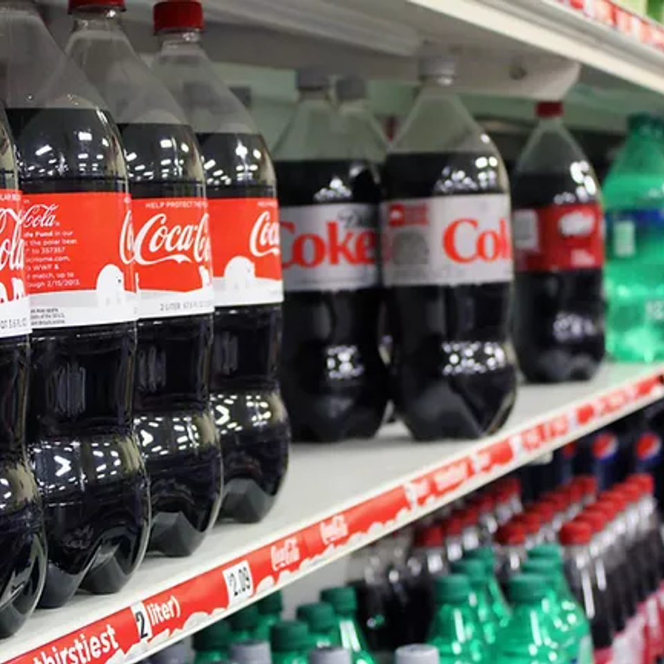 Picture of pop aisle