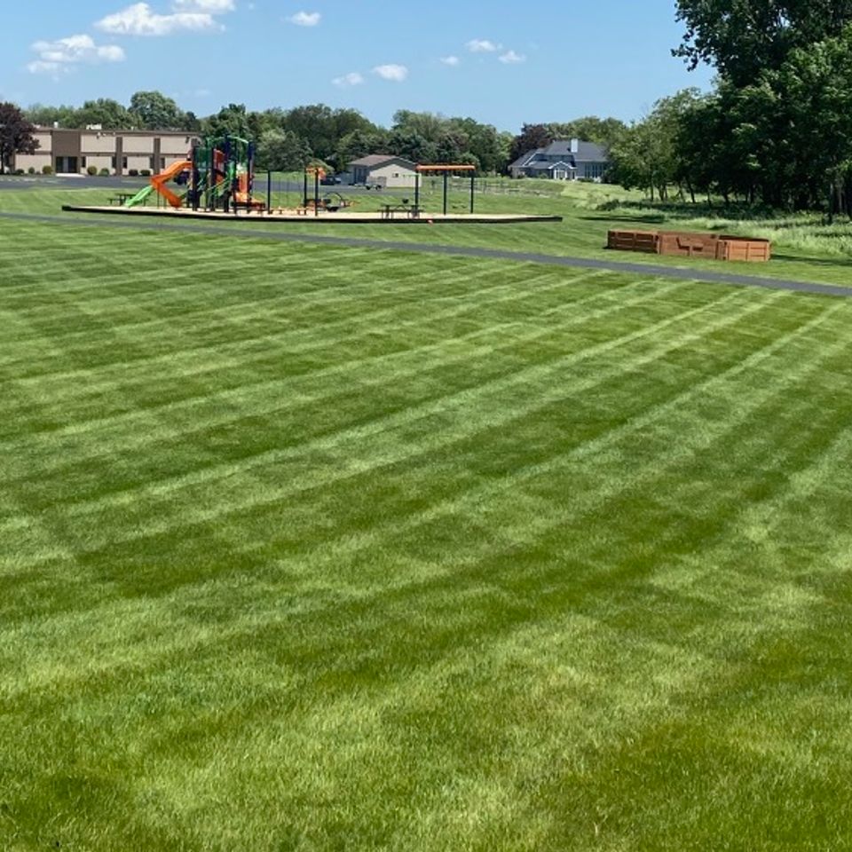 commercial lawn mowing company