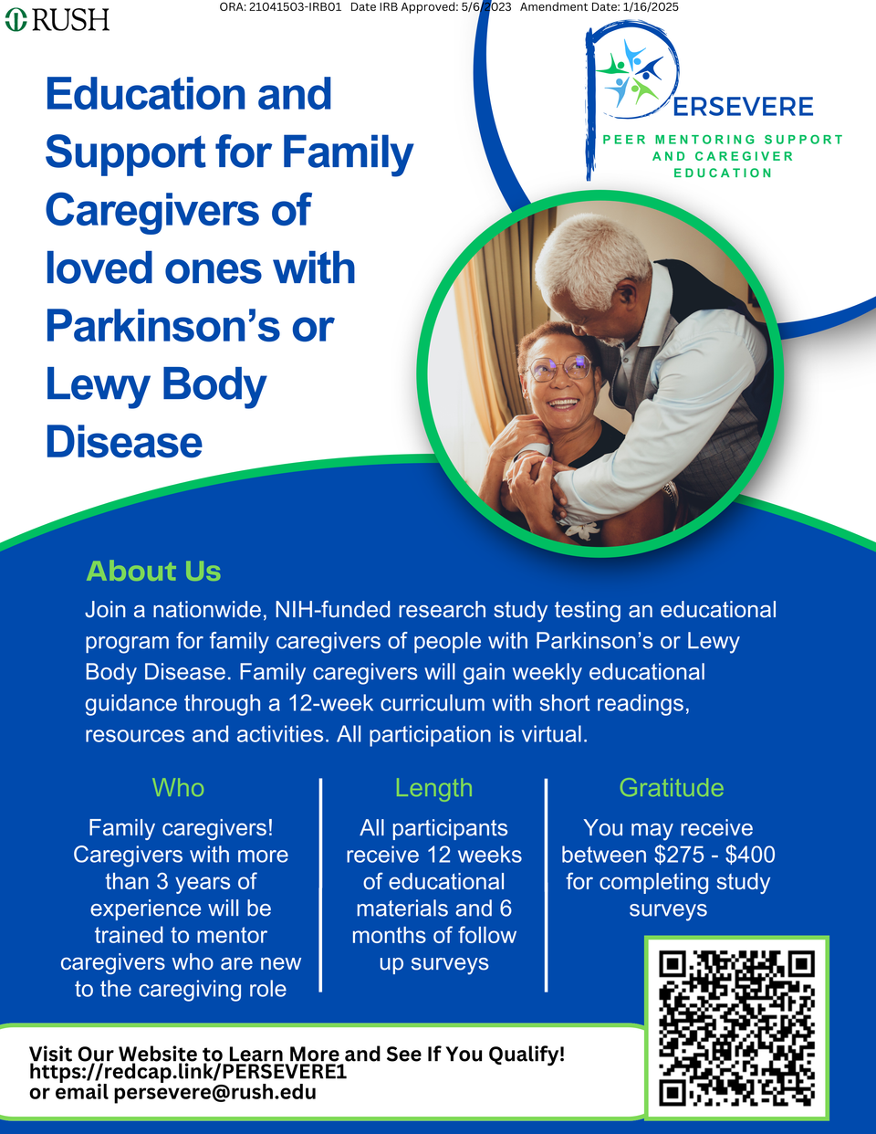 Persevere universal flyers 2.3.25 png file to embed in emails