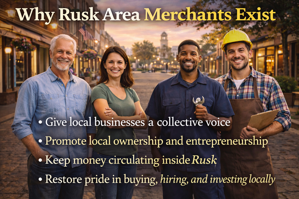 Why rusk area merchs exist