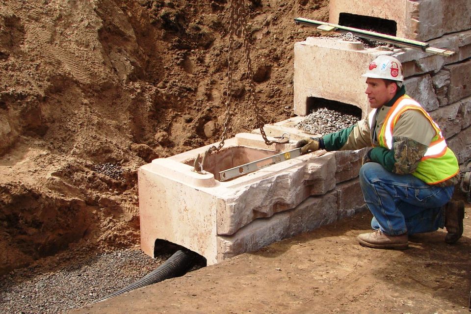 Verti block construction
