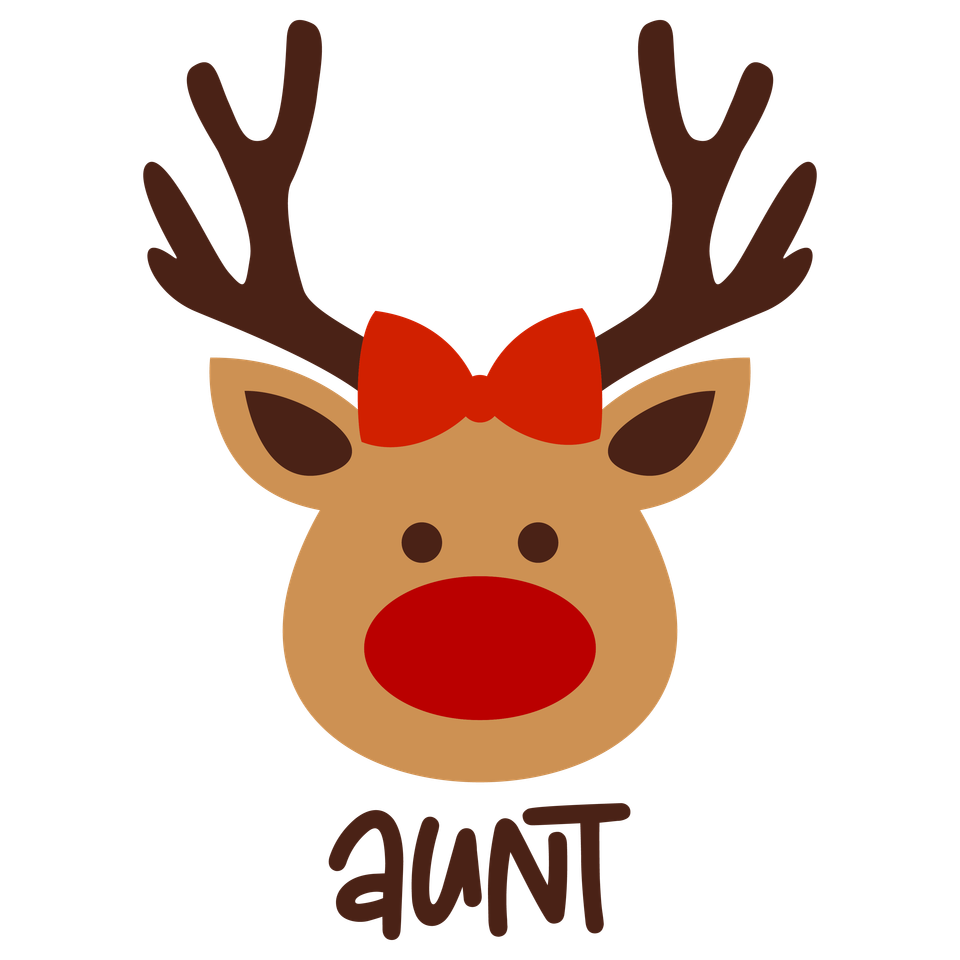 Seasons   christmas family aunt reindeer