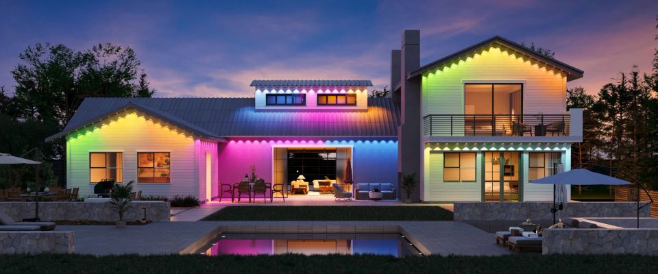 Badlands exteriors permanent lights