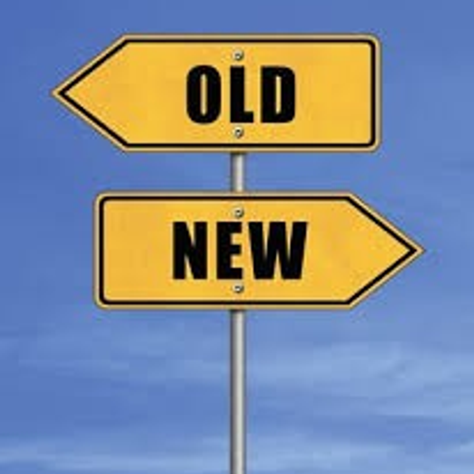 Old new