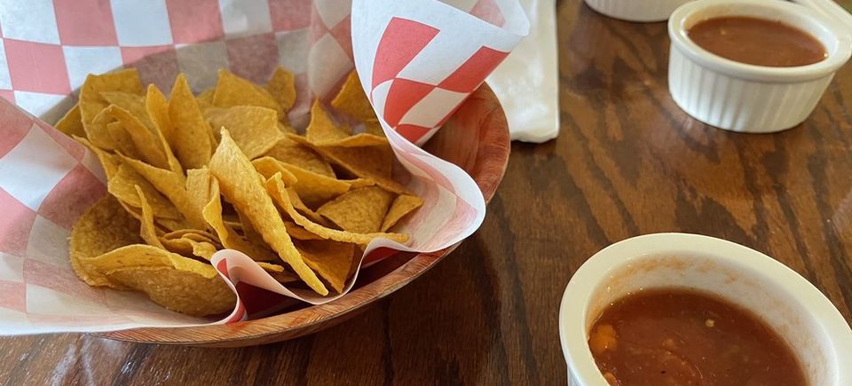 Taqueria franco chips salsa