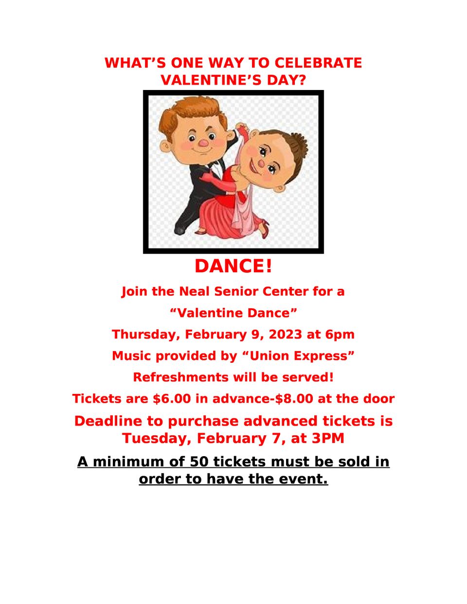 Valentine dance 2023