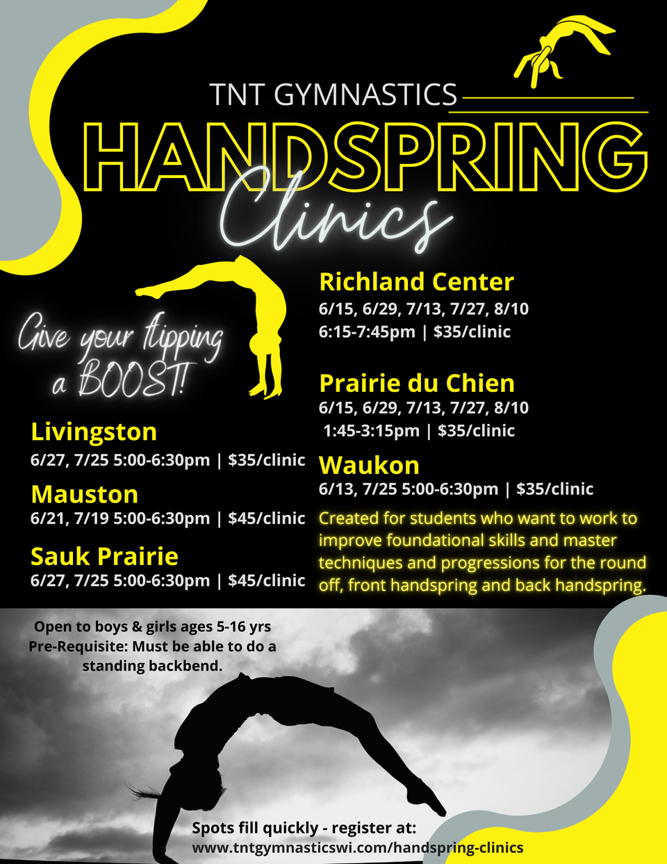 Handspring clinic flyer 2