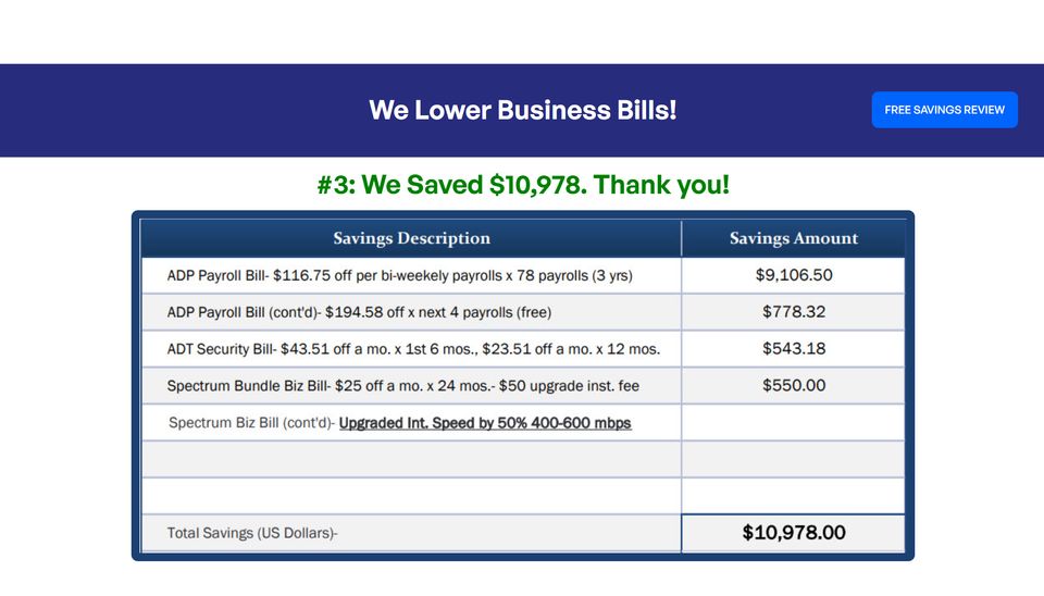 Lower bills 3