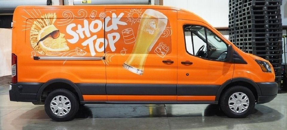 Garphics john vinyl graphic wrap shock top