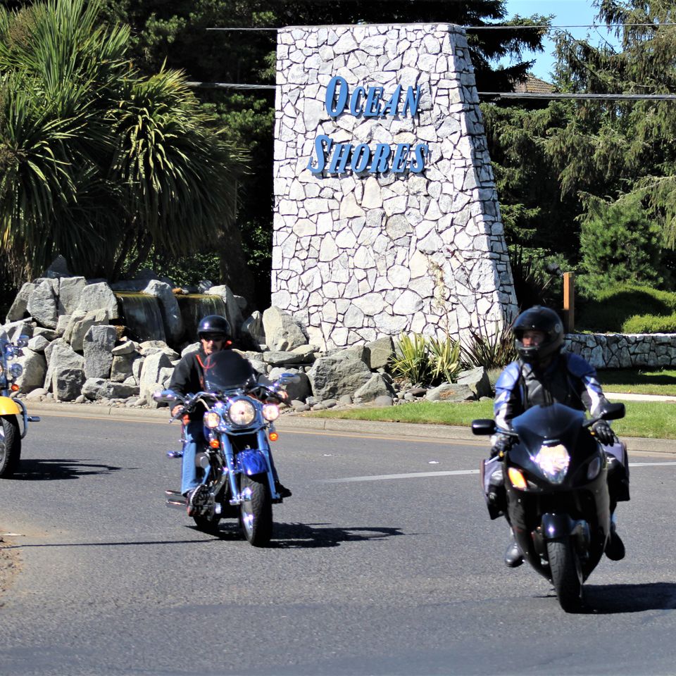 Bikers at the beach 1