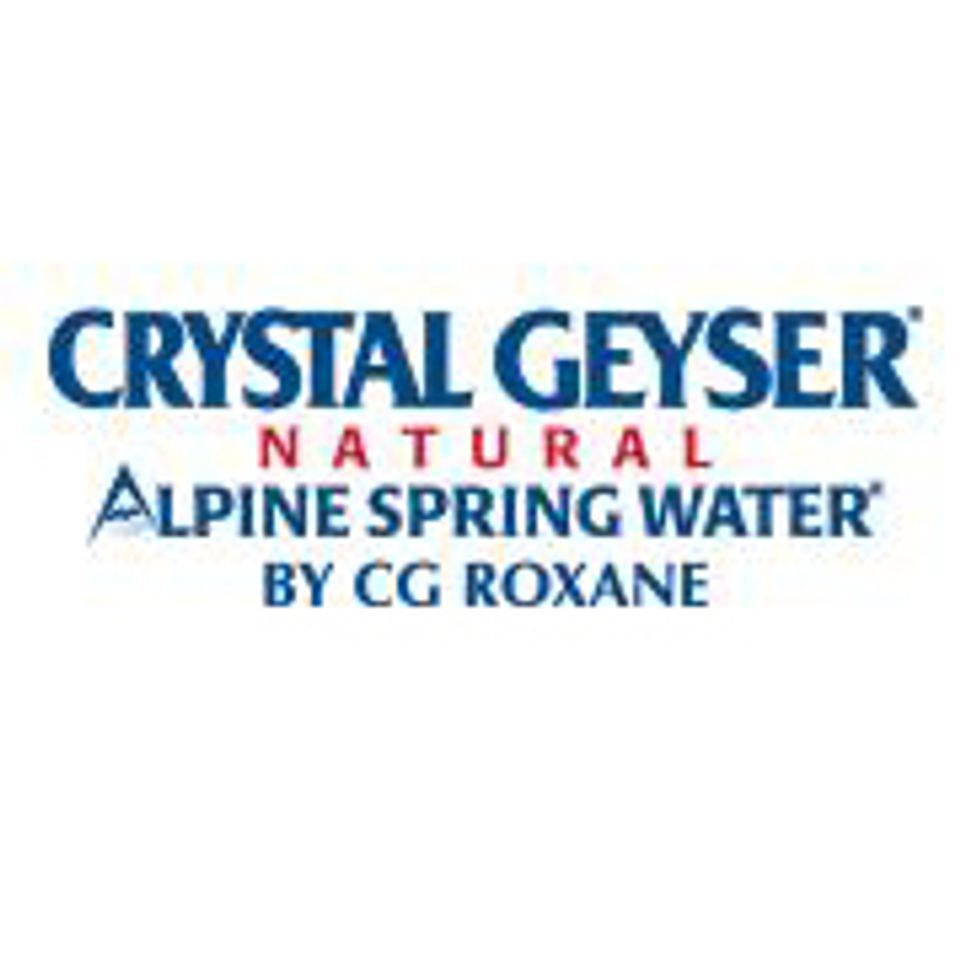 Crystal geyser