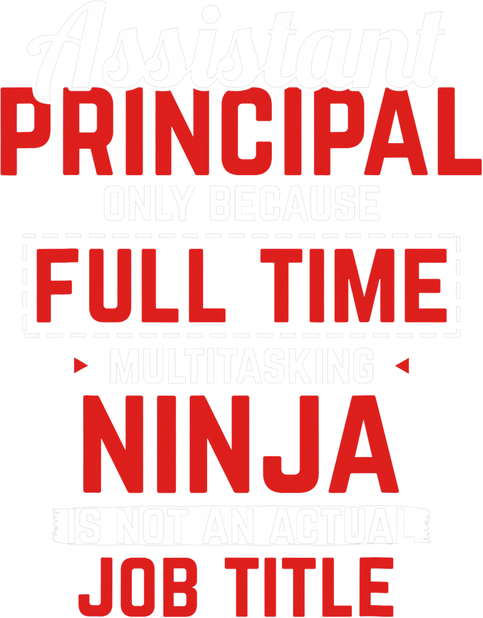 Profession   assistant principal full time ninja vice principal teacher t shirt