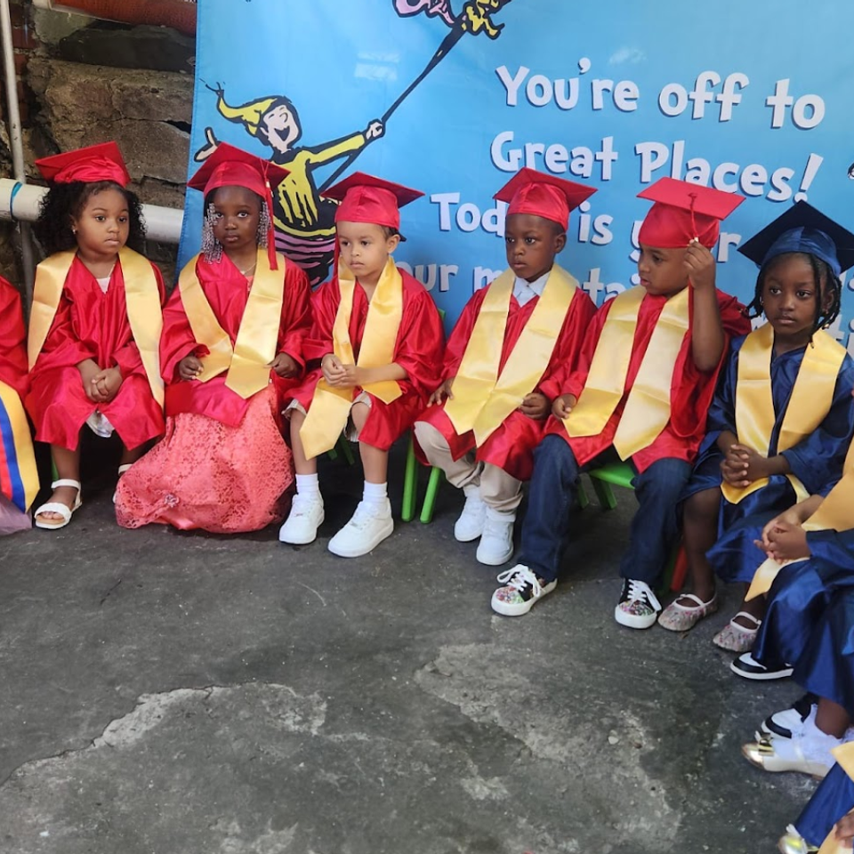 Kidz heavenly garden graduation sitdown