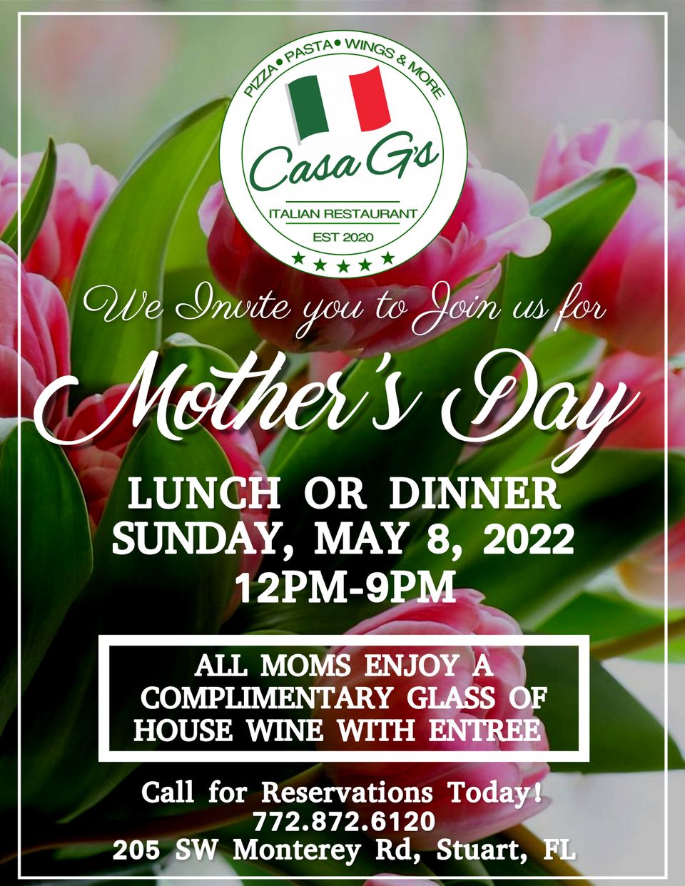 Casa g's mother's day 2022