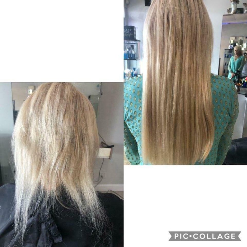 Hair extensions photo