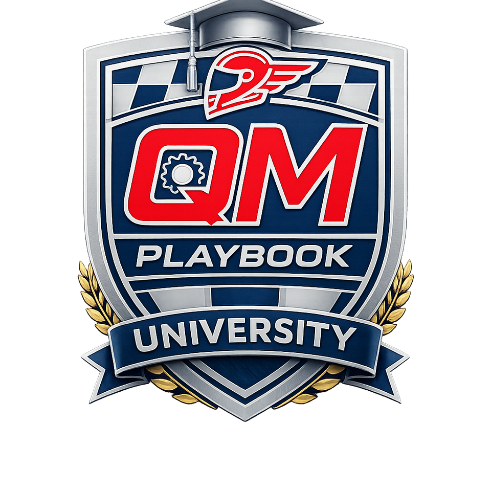 Qm playbook university small