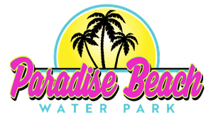 Paradise beach waterpark logo
