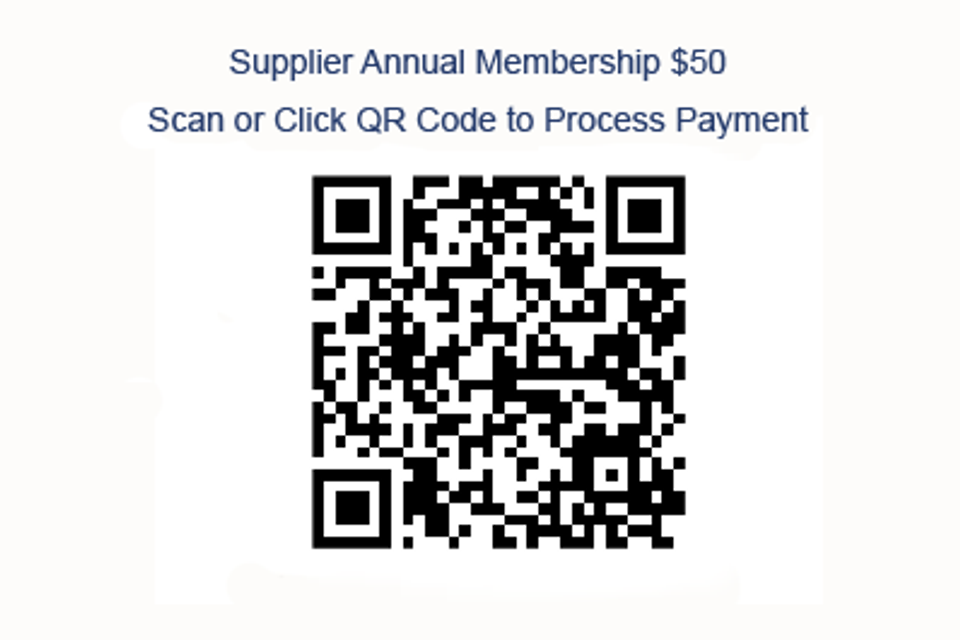 Supplier annual qr code