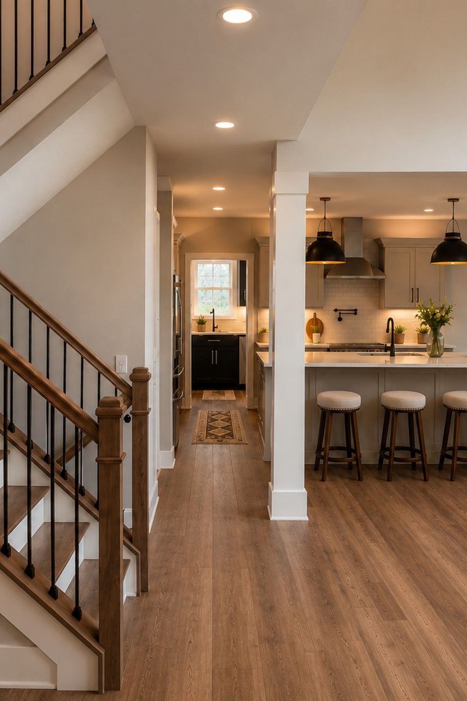 Open concept whole home remodel in Chagrin Falls, Ohio