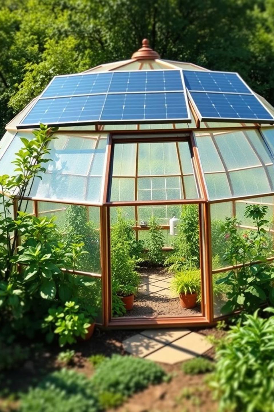 Geo dome greenhouse16