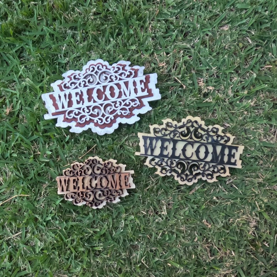 Welcome signs