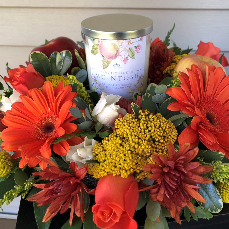 Flowers candles