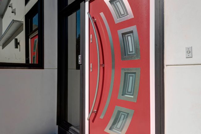 Symphony house front door