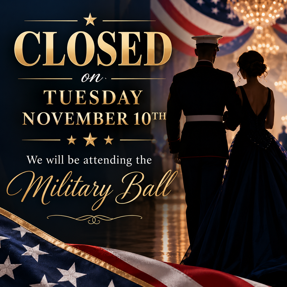Closed for the military ball 11.10.26