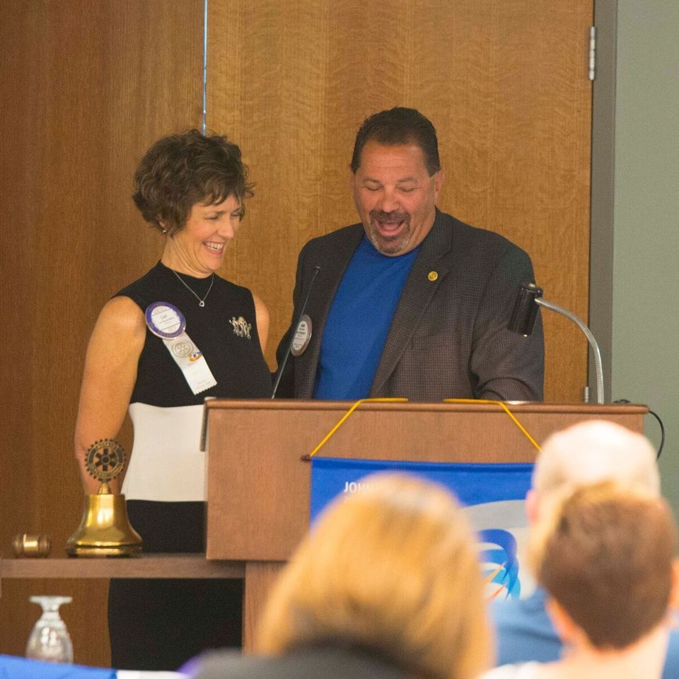 Lori miller sworn in rotary prez20170629 9338 yi2fe4