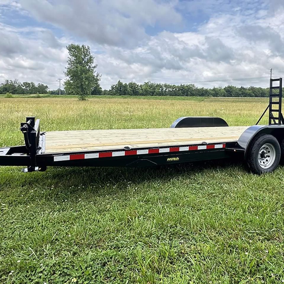 Protech 20 ft equipment trailer for sale rent to own