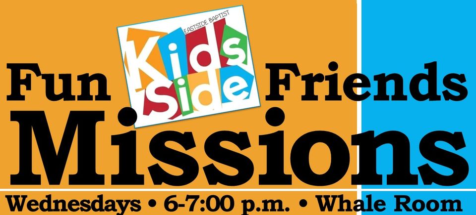 Kids side wednesday bible study online graphic