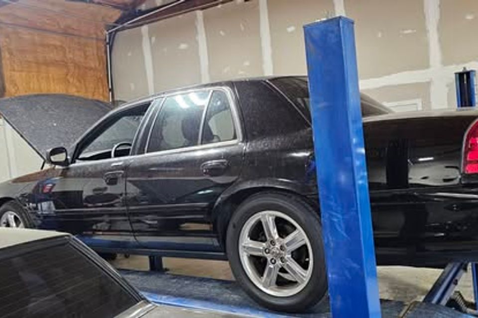 2004 mercury marauder came into ham auto repair for a coolant leak