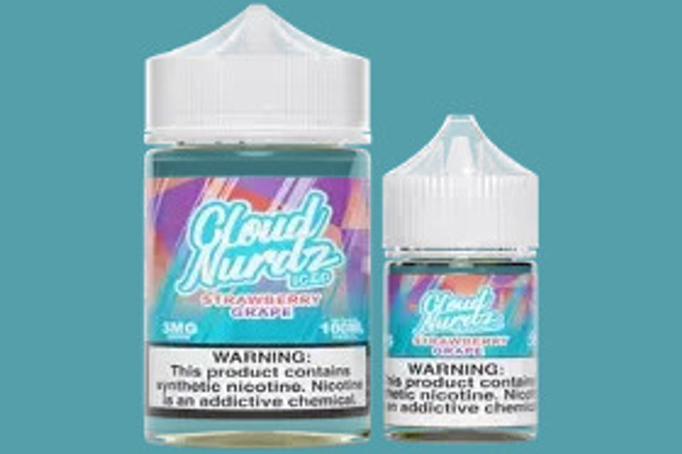 Cloud Nurdz Strawberry Grape Iced
