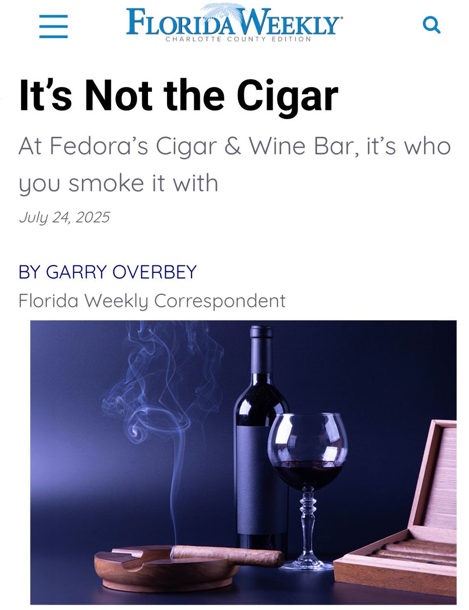 Florida weekly article july 2025