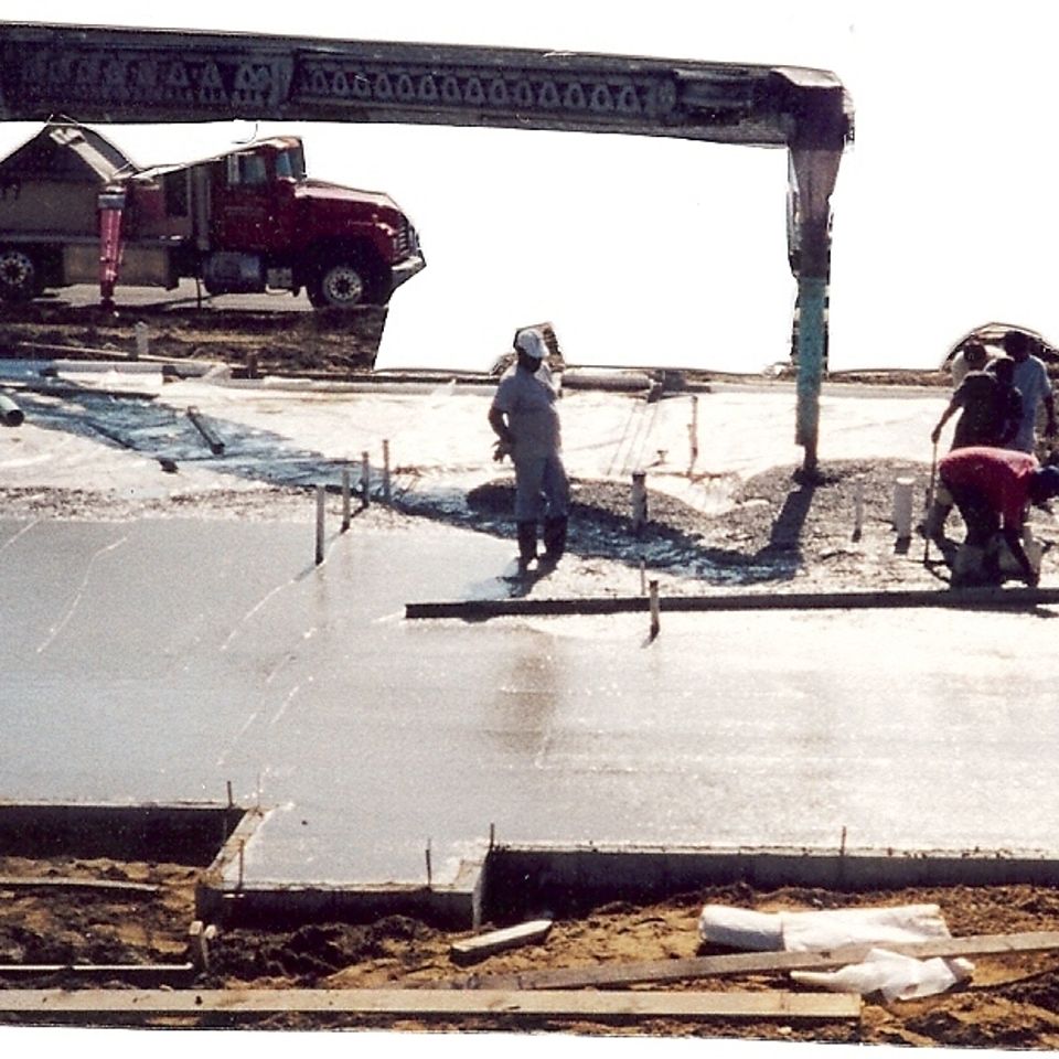 Old brochure slab