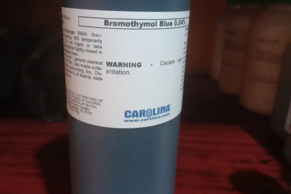 Bromothymol blue 0.04 p1 original