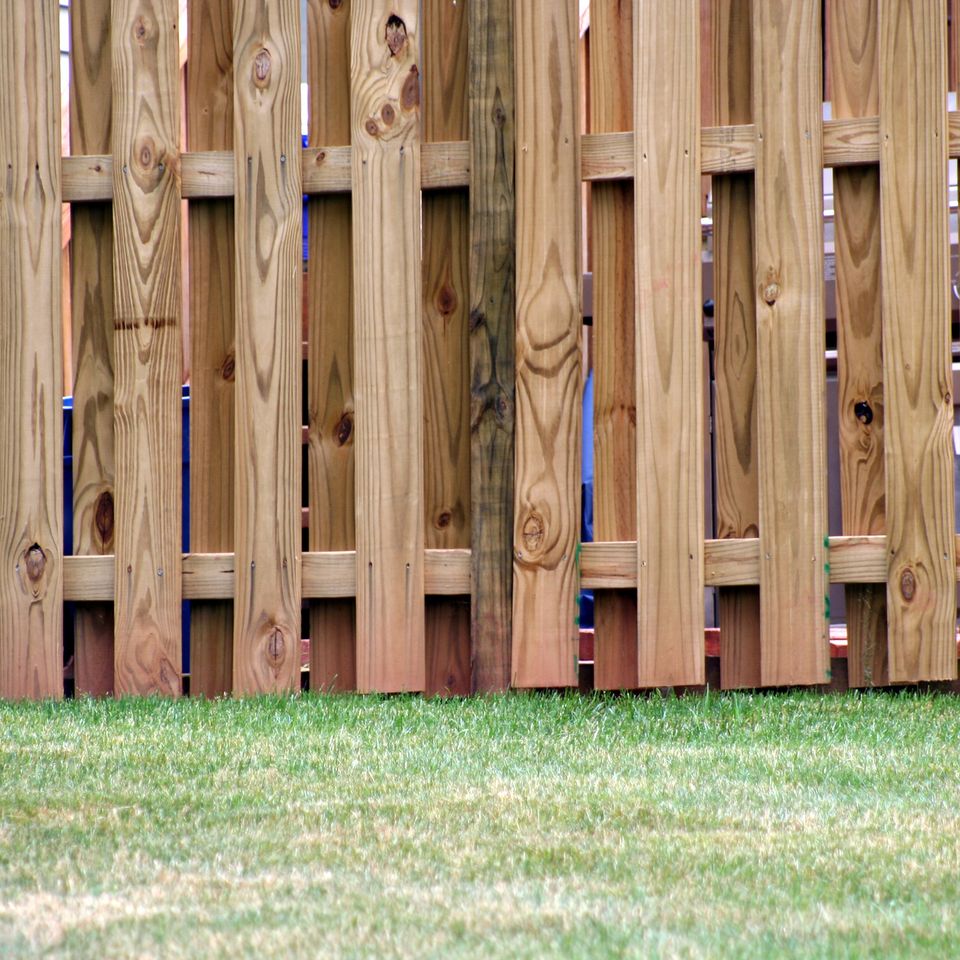 Cedar Fence Installation in Meridian Idaho