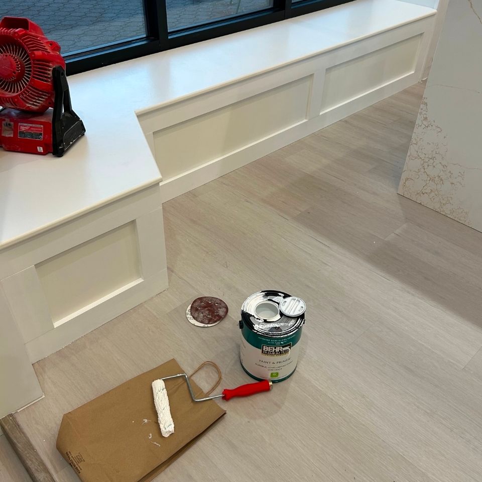 Drywall, spackle & paint job done by J.B.T Contracting of Suffolk County, NY