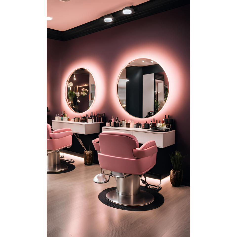 Beauty salon about